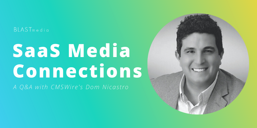 CMSWire Senior Reporter Dom Nicastro