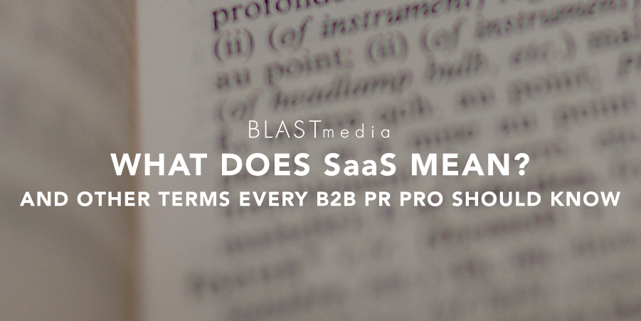 What does SaaS mean?