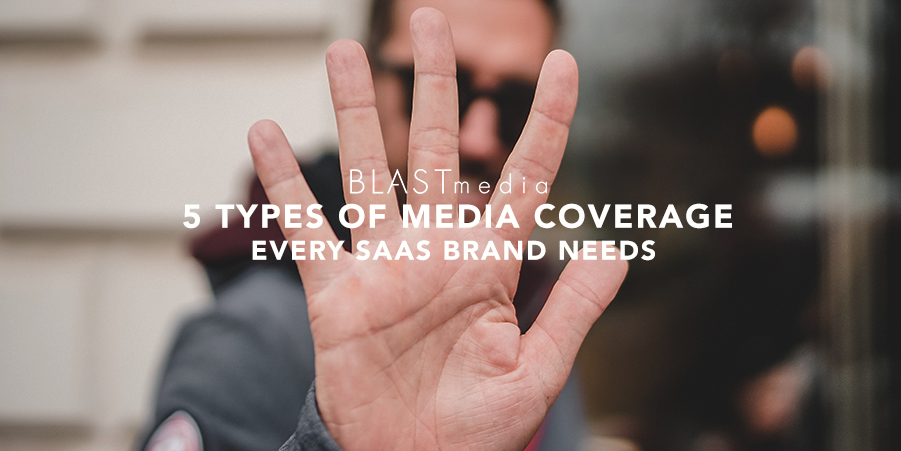 SaaS media coverage mix