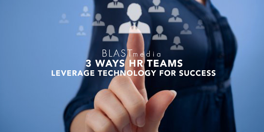 3 ways HR teams leverage technology for success graphic