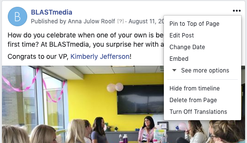 Embed Facebook album on a blog